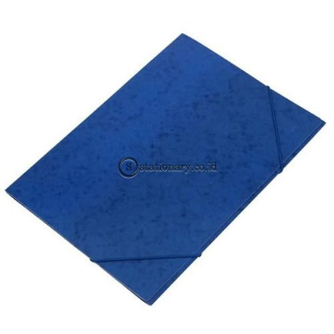 Bantex Cardboard Document File Folio #3451 Blue - 01 Office Stationery