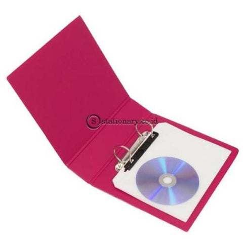 Bantex Dvd Binder 2 Ring 40Mm (Including 5 Sheets Pockets) #8541 65 Office Stationery It Supplies