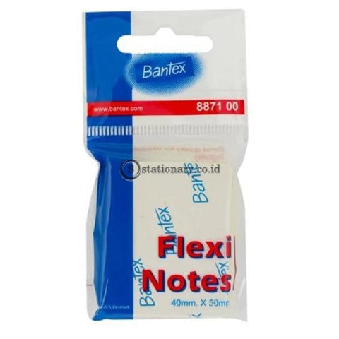 Bantex Flexi Notes 40 X 50Mm 100 Sheets #8871 00 Office Stationery