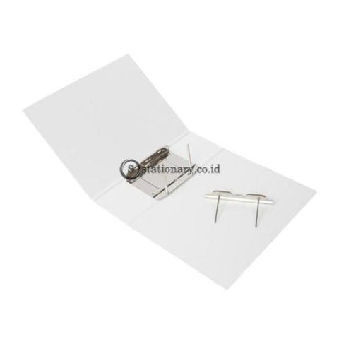 Bantex Insert Post Pipe Binder 2 Ring 10Cm A4 White #1311 07 Office Stationery