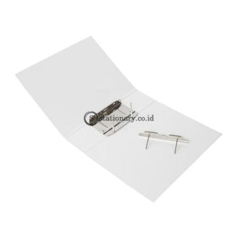 Bantex Insert Post Pipe Binder 2 Ring 8Cm A4 White #1391 07 Office Stationery