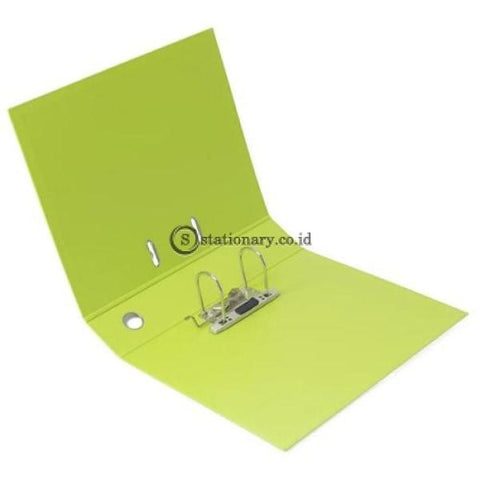 Bantex Lever Arch File Ordner Plastic Folio 7Cm #1465 Grass Green - 15 Office Stationery Promosi