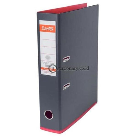 Bantex Lever Arch File Ordner Two Tone Folio 7Cm Anthracite Grey Melon #1465V2563 Office Stationery