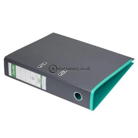 Bantex Lever Arch File Ordner Two Tone Folio 7Cm Anthracite Grey Turquoise #1465V2522 Office