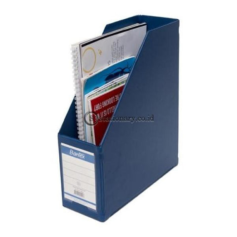 Bantex Magazine File (Box File) A4 10Cm #4012 Office Stationery