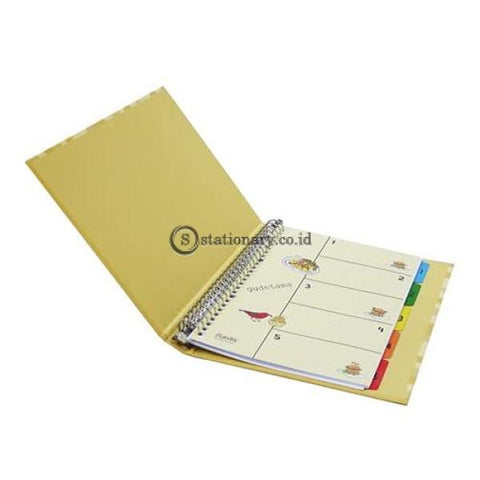 Bantex Multiring Binder 26 Ring 25Mm B5 Gudetama Hawaii #1328 Office Stationery