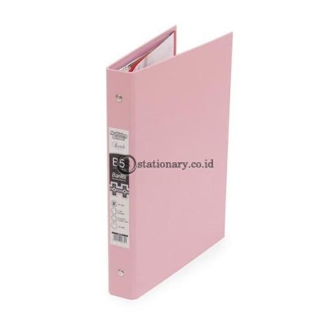 Bantex Multiring Binder Batik Series Musky Pink B5 26 Ring O 25mm #1336 74