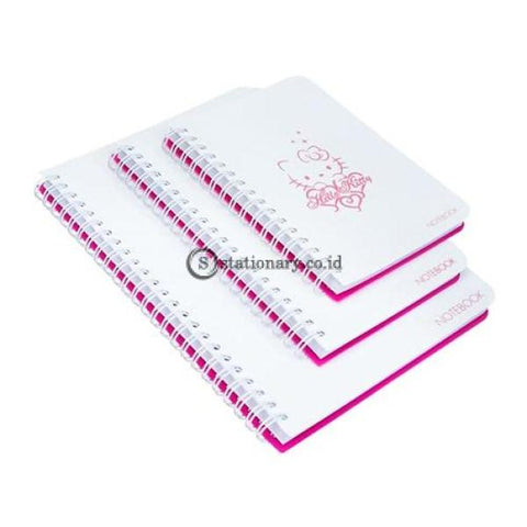 Bantex Notebook Hello Kitty A6 (80 Sheets) Lilac #8021A21Hk Office Stationery