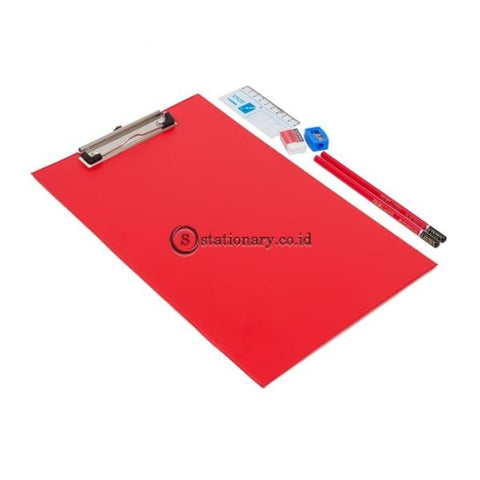 Bantex Paket Ujian A084 Folio Red #A084 09