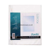 Bantex Plastik Pocket A4 0 05Mm With Top Opening (10 Sheets) #2021 08 Office Stationery