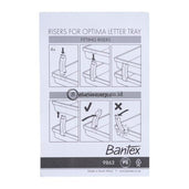 Bantex Plastik Riser (4 pcs) #9863 08