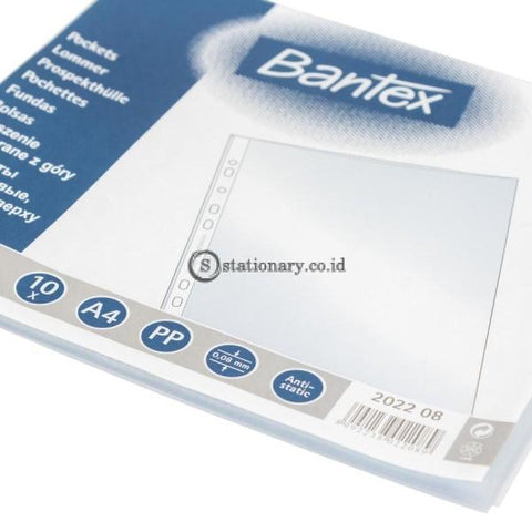 Bantex Pocket With Side Opening A4 0,08mm Antiglare 10 sheets #2022