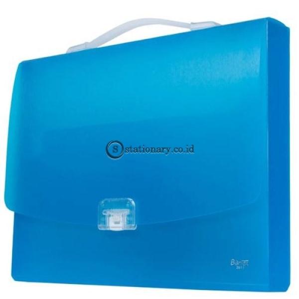 Bantex Portable Case With Handle Folio #3611 Grass Green - 15 Office Stationery Promosi