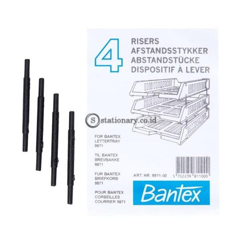 Bantex Set of 4 Pins Risers #9811 00