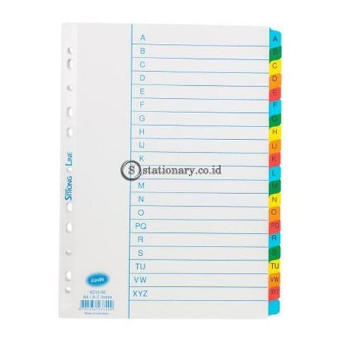 Bantex Strongline Divider A4 A-Z Indexes (21 Pages) #6233 Office Stationery
