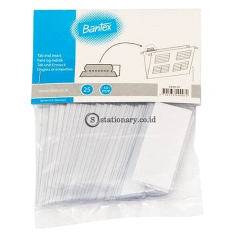 Bantex Tab For Suspension File (25 Pcs) #3490 00 Office Stationery