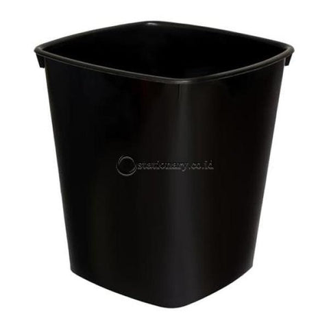 Bantex Waste Paper Basket Black #9820 10 Office Stationery