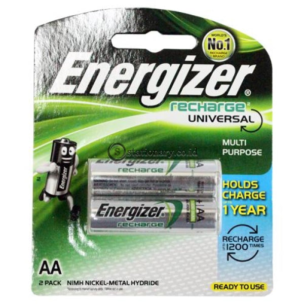 Baterai Energizer Aa Rechargeable Universal Office Stationery