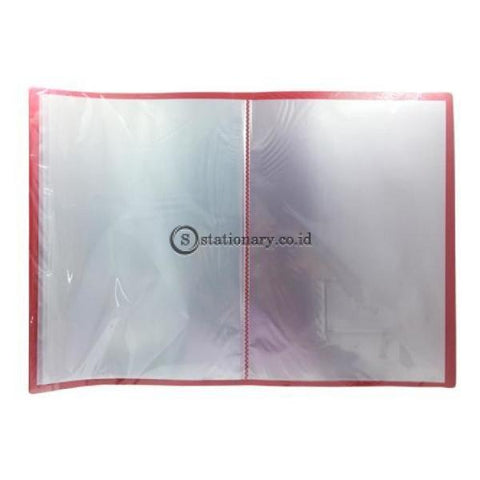 Bazic Clear Holder Album Folio 40 Sheets (With Card Holder) #417 Office Stationery