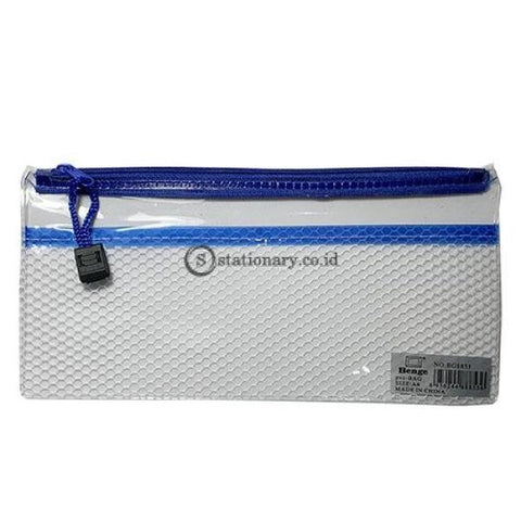 Bazic Zipper Bag Clear Jaring A6 #8853 Office Stationery