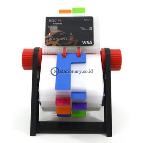 Bindermax Rotary Name Card Holder W1250Pp Office Stationery