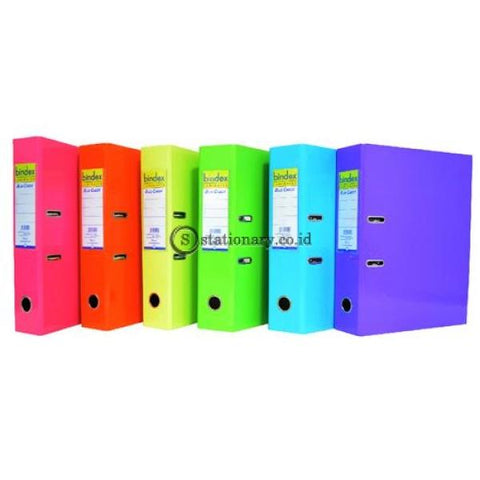 Bindex Paper Lever Arch File Laminated 75Mm #718 Office Stationery