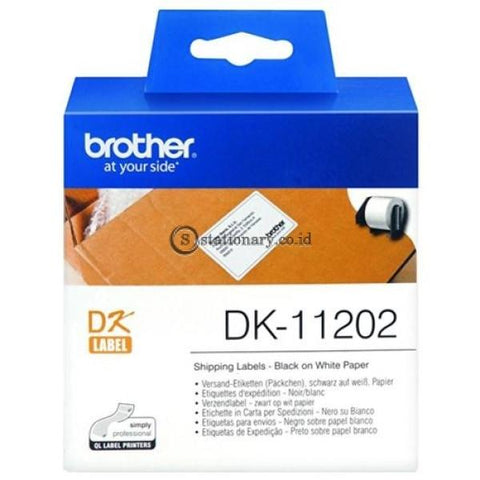 Brother Label Tape Dk-11202 White Shipping (62Mmx100Mm) Office Equipment