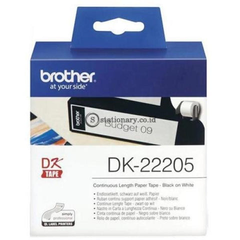 Brother Label Tape Dk-22205 Continuous Length Paper 62Mm X 30.48M Office Equipment