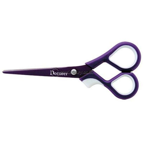 Carl Decorer Scissors Purple Dp-S75 Office Stationery