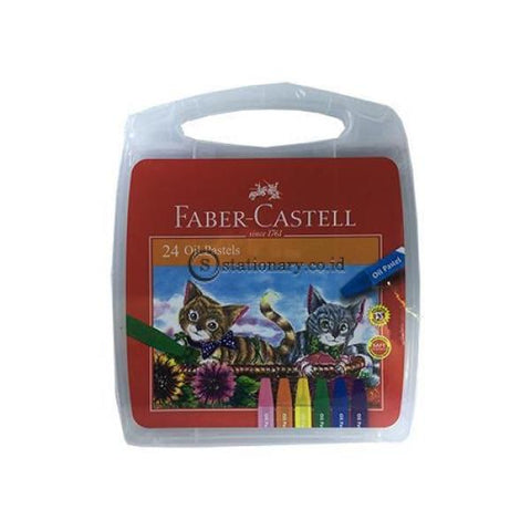 Crayon Faber Castell Oil Pastel Set 24 Colours Art No.120065Oc Office Stationery