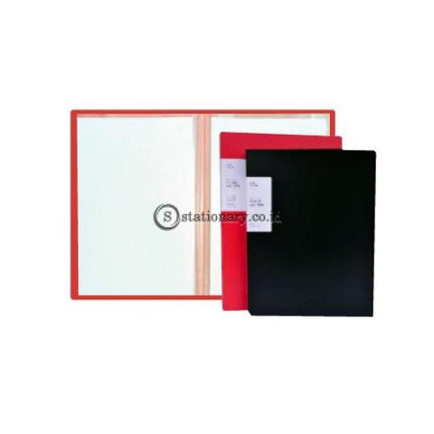 Daiichi Clear Holder Display Album Folio 40 Pocket Dpr06 Black Dpr06Fc104040 Office Stationery