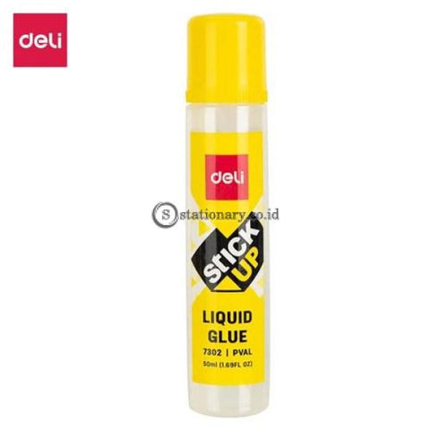 Deli Lem Cair Liquid Glue 50Ml E7302 Office Stationery