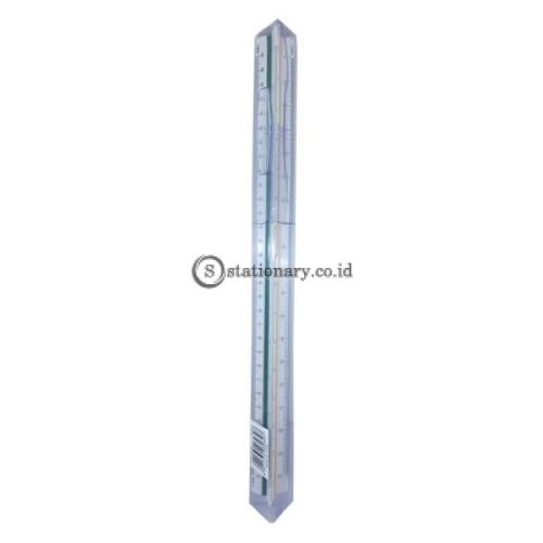 Deli Penggaris Segitiga Scale Ruler 30Cm 8930 Office Stationery
