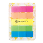Deli Post It Memo Film Index Page Tabs 44X12Mm (5X20Sheet) Ea10202 Office Stationery