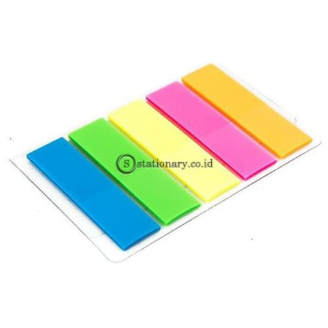 Deli Post It Memo Film Index Page Tabs 44X12Mm (5X20Sheet) Ea10402 Office Stationery
