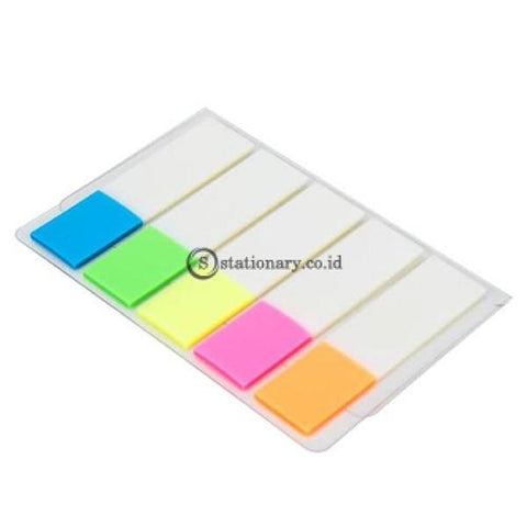 Deli Post It Memo Film Index Page Tabs 44X12Mm (5X20Sheet) Ea10502 Office Stationery