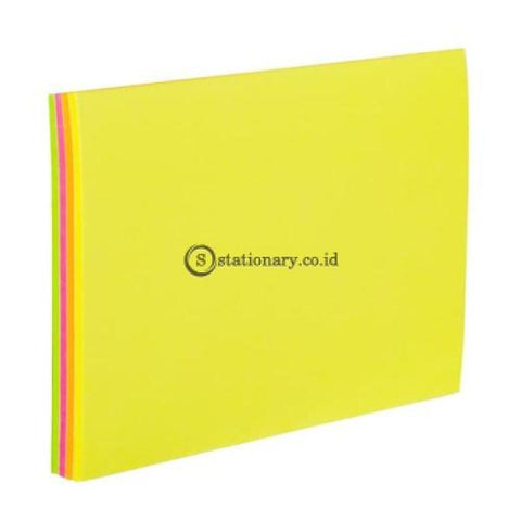 Deli Post It Memo Flip Sticky Notes 76X101Mm (4X25Sheets) Ea02102 Office Stationery