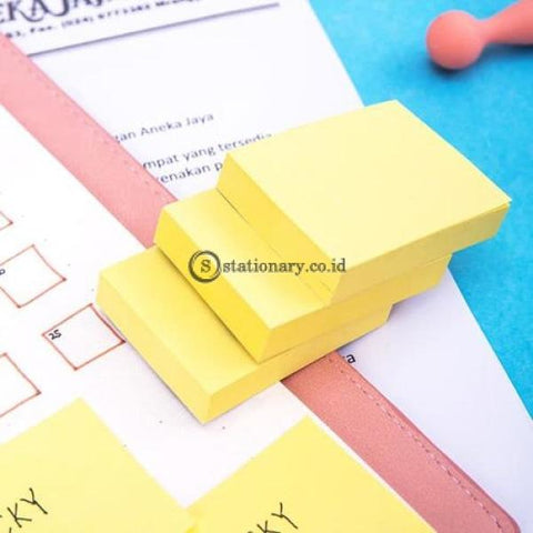 Deli Post It Memo Sticky Notes 38X51Mm (3X100Sheets) Ea00153 Office Stationery