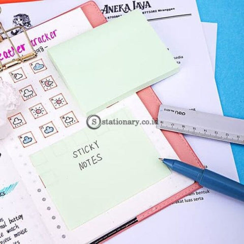 Deli Post It Memo Sticky Notes 76X101Mm (100Sheets) Ea01403 Office Stationery