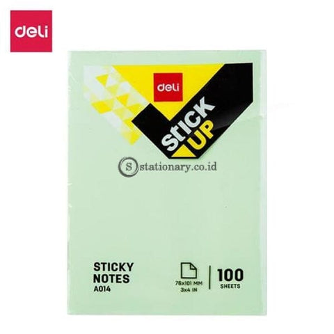 Deli Post It Memo Sticky Notes 76X101Mm (100Sheets) Ea01403 Office Stationery