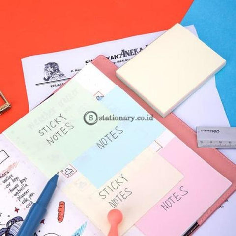 Deli Post It Memo Sticky Notes 76X101Mm 4 Colors (4X25Sheets) Ea01902 Office Stationery