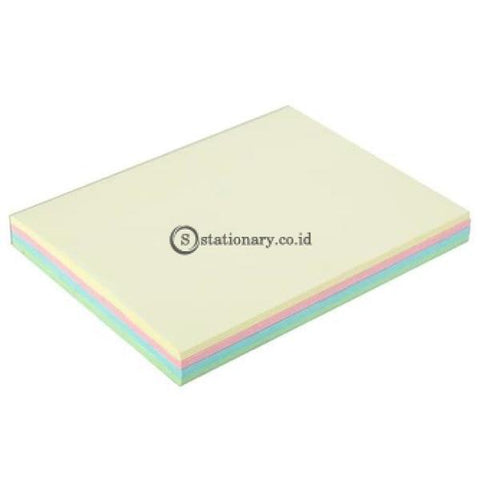 Deli Post It Memo Sticky Notes 76X101Mm 4 Colors (4X25Sheets) Ea01902 Office Stationery