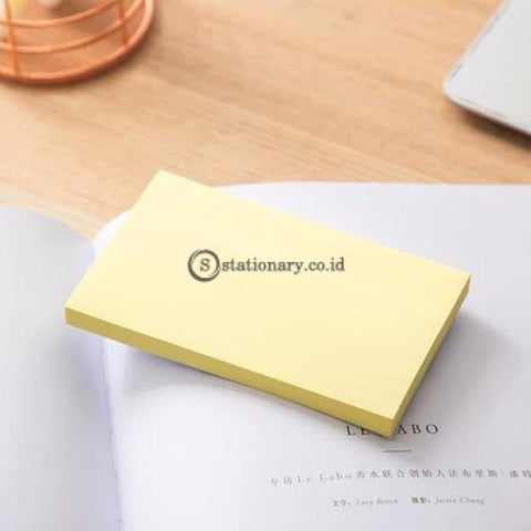 Deli Post It Memo Sticky Notes 76X126Mm (100Sheets) Ea00553 Office Stationery