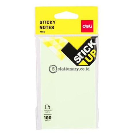Deli Post It Memo Sticky Notes 76X126Mm (100Sheets) Ea01502 Office Stationery