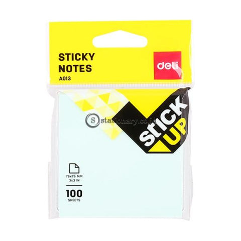 Deli Post It Memo Sticky Notes 76X76Mm (100Sheets) Ea01302 Office Stationery