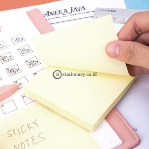 Deli Post It Memo Sticky Notes 76X76Mm (100Sheets) Ea01303 Office Stationery
