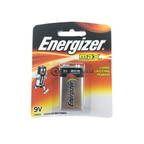 Energizer Baterai Max Alkaline 9 Volt Office Stationery
