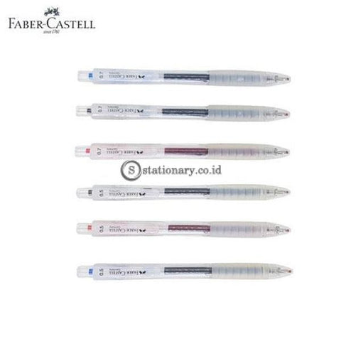 Faber Castell Ballpoint Air Gel Black Ink 0.5Mm #640199 Office Stationery