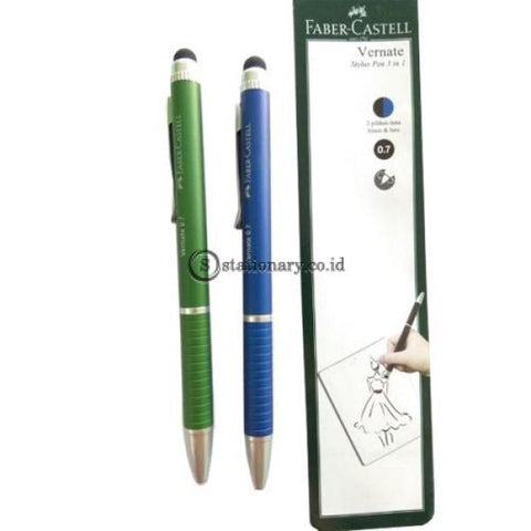 Faber Castell Ballpoint Stylus Pen Vernate 0.7Mm Office Stationery