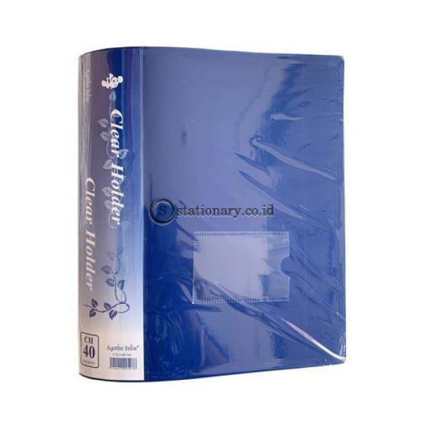 Felix Clear Holder Album A4 40 Pocket Office Stationery
